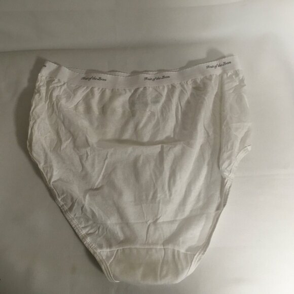 Vintage Fruit Of The Loom Panties Underwear Size 8 Pair Of 2 Cotton Granny Style - Picture 3 of 5